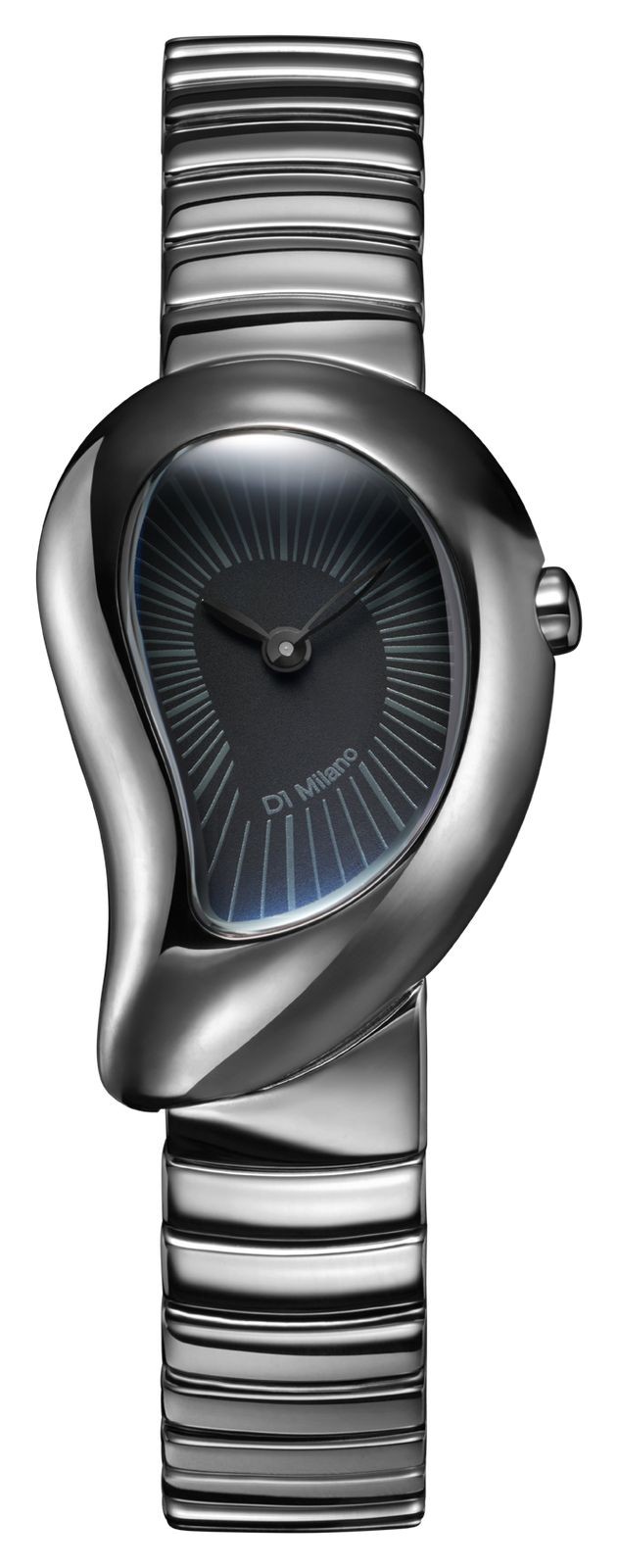 D1 Milano Dropmist (23mm) Matte Black Dial / Black PVD Stainless Steel DRBL03
