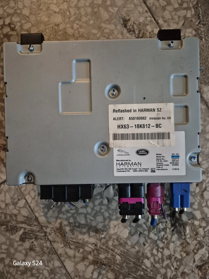 HX6318K812BC sistema audio radio cd para LAND ROVER DISCOVERY 5 (10.2016- ) - Immagine 4 di 4