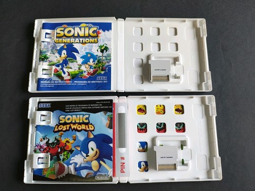 VIDEOJUEGO SONIC GENERATIONS + SONIC LOST WORLD NINTENDO 3DS PAL ESP LEER DESCRI - Imagen 3 de 4