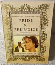 PRIDE  PREJUDICE Deluxe 2 Disc DVD Gift Set CD w/ Booklet