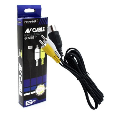#ad Sega Genesis AV RCA Video Cable Model 1 MK 1601 AV Brand New $8.83