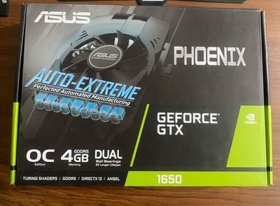 Asus Phoenix GeForce GTX1650 4GB OC Graphics Card