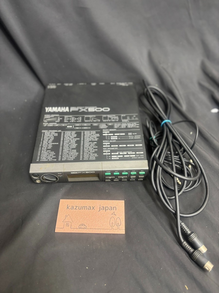 Yamaha FX500 Simul Effect Processor for sale online | eBay