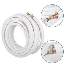 50 Feet Install Kit For Mini Split Heat Pump Systems 1/4 Inch - 3/8 Inch Dia.