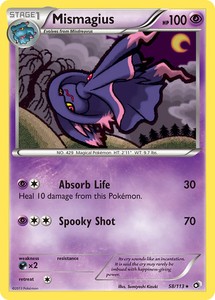 Mismagius (58/113) [Black & White: Legendary Treasures] Lightly Played