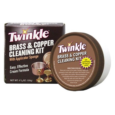 Twinkle Brass & Copper Cleaning Kit 4.48 Ounce (Pack of 1), _ 