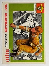 1955 Topps All American #47 Bo McMillin RC (VGEX)