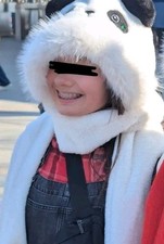 NEW Cute Panda Hat/Scarf with Hand Warmers