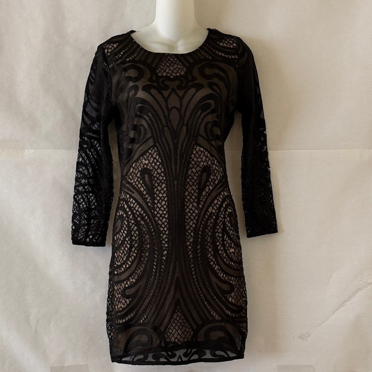 black lace dress mango Mango lace little black dress HotBrandDeals
