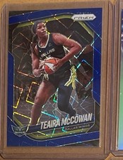 2025 Panini Prizm WNBA - Teaira McCowan #48 Blue Velocity Prizm