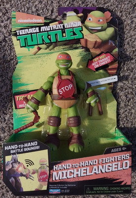 Teenage Mutant Ninja Turtles TMNT Hand Michelangelo Action Figure Playmates Toys