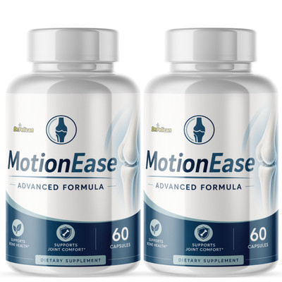 MotionEase- Joint Health Support- 2 Bottles- 120 Capsules