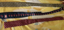 Corbatas ajustables vintage de seda para niño ~ 3 ~ una es regimiento francés