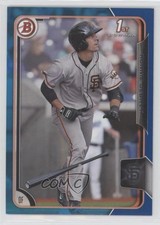 2015 Bowman Draft Blue 94/150 Ronnie Jebavy #79 a3q
