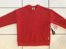 NWT Obermeyer Men's Explorer Tech Crew Pullover High-Risk Red Color size Small