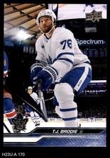 2023 Upper Deck #170 T.J. Brodie Maple Leafs 8 - NM/MT