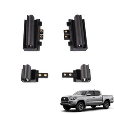 Tri Fold Truck Bed Tonneau Cover Hinge End Cap Kit Compatible For 2016-2023 T...