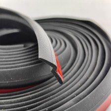 Car Door Window Rubber Seal Strip Weatherstrip Z-Shape 4M Waterproof Accessories