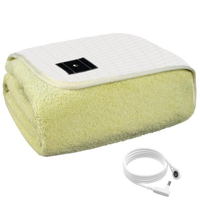 Grounding Blanket Bed Silver Fiber Conductive Throw Earth Connection Anti
