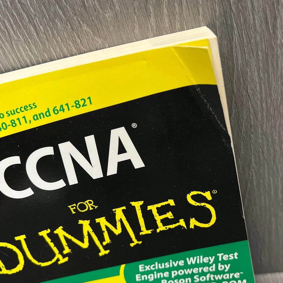 CCNA For Dummies 2nd Edition Certification Exam with CD-ROM - Image 2 of 4