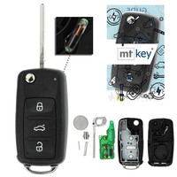 Funk SchlüSsel 434MHZ FüR Skoda Fabia 5J Roomster Octavia Superb II Yeti Citigo