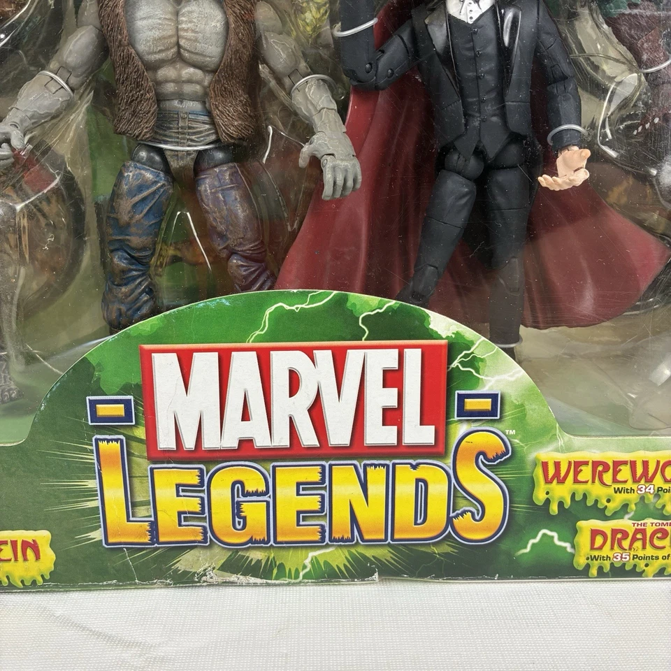 ⚡️❄️ Marvel Comics Leyendas Monstruos Zombie Frankenstein Hombre Lobo Drácula Foto 4 de 4