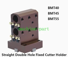 BMT40 BMT45 BMT55 Turret Tool BMT Straight Double Hole Fixed Cutter Holder