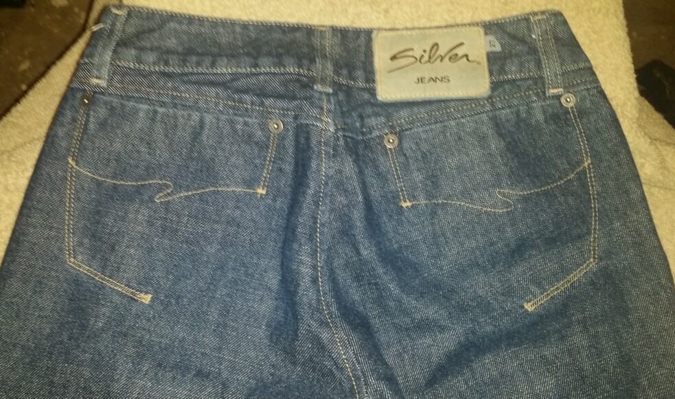 Womens Silver Jeans Sz 27 x 32 Womens Light Blue | eBay
