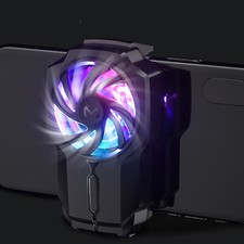Adjustable 66-84mm Cooling Fan Cooler Portable Mobile Phone Radiator 700mAh