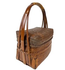 Early 20th Century Antique Chinese Woven Basket