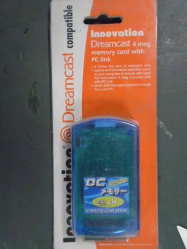 Sega Dreamcast Nexus Programmable 4 Meg Memory card not vmu no PC Link