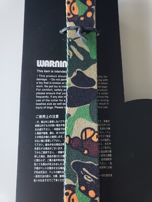 A Bathing Ape (Bape) ABC Green Dog Leash | eBay