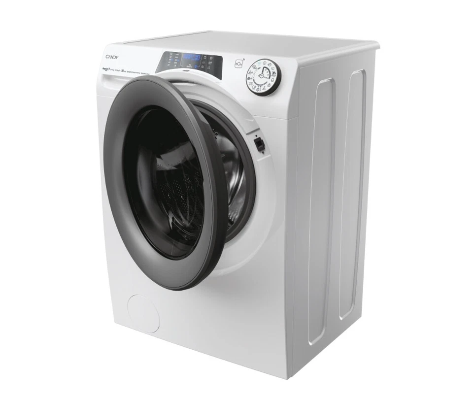 Lavasciuga Candy 8+5kg RapidÓ PRO RPW4856BWMR9/1-S Inverter 60 Programmi A - Immagine 3 di 4