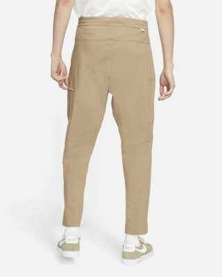 Nike Sportswear Woven Unlined Cargo Pants Men's Khaki SZ 34 NWT