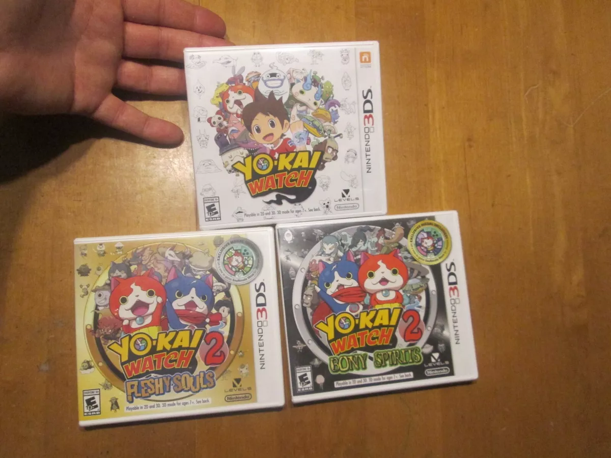 YO-KAI WATCH®, Nintendo 3DS games, Games