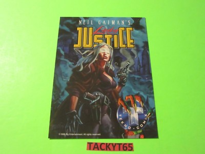 1995 TEKNO-COMIX NEIL GAIMAN'S LADY JUSTICE AND TEKNOPHAGE PROMO