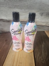 2PK Supre Sunset Peony Beachy Black Bronzer Guava Tanning Lotion