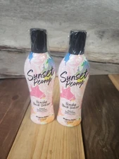 2PK Supre Sunset Peony Beachy Black Bronzer Guava Tanning Lotion
