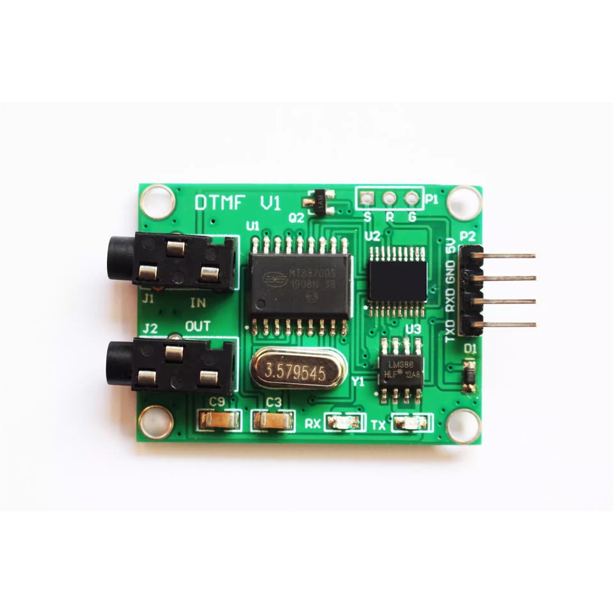 1pc Dual Tone Multi-Frequency DTMF Signal Decoding and