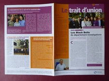 LE TRAIT D'UNION 64 6/2008 SNECMA SAFRAN VILLAROCHE BLACK BELTS CFM56 LEAN