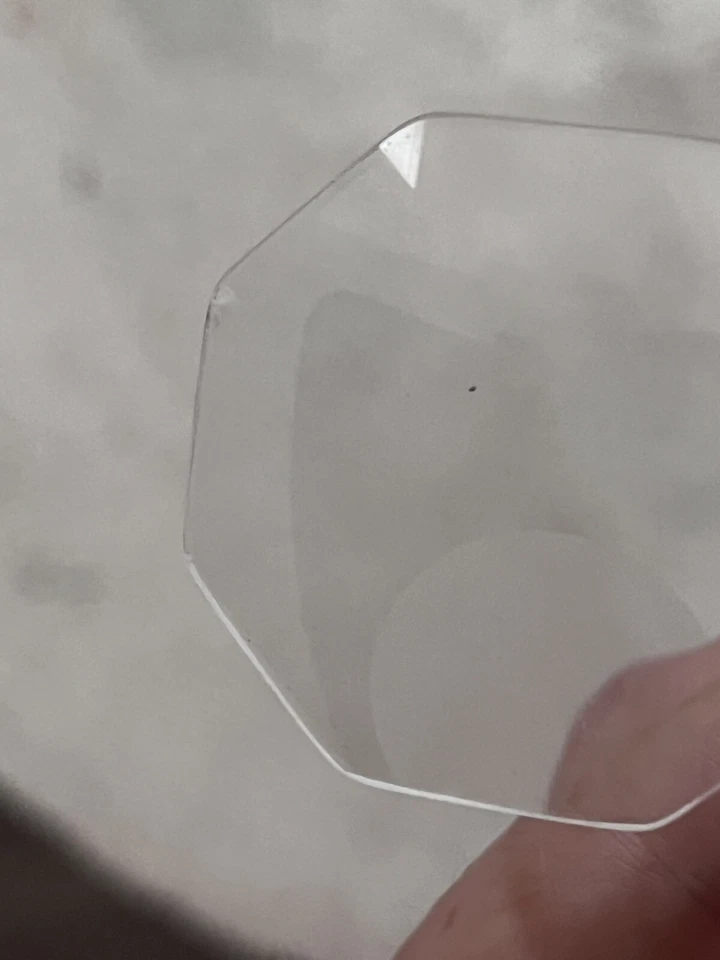 Anteojos antiguos y estuche DE COLECCIÓN - dorado FRITZ & HAWLEY octágono sin montura Foto 2 de 4