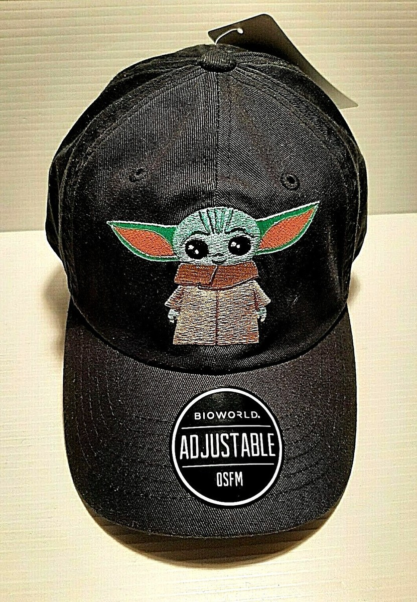 Star Wars Mandalorian The Child Yoda Ball Cap Adjustable Hat Strap