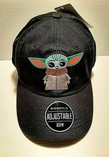 Star Wars Mandalorian The Child Yoda Ball Cap Adjustable Hat Strap Adult/Teens