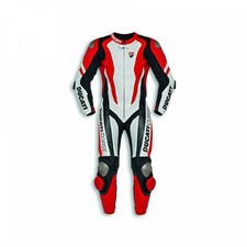 DUCATI Moto Uomini Pelle Tuta Motociclo Giacca/Pantaloni Da corsa Tuta-50-52-54