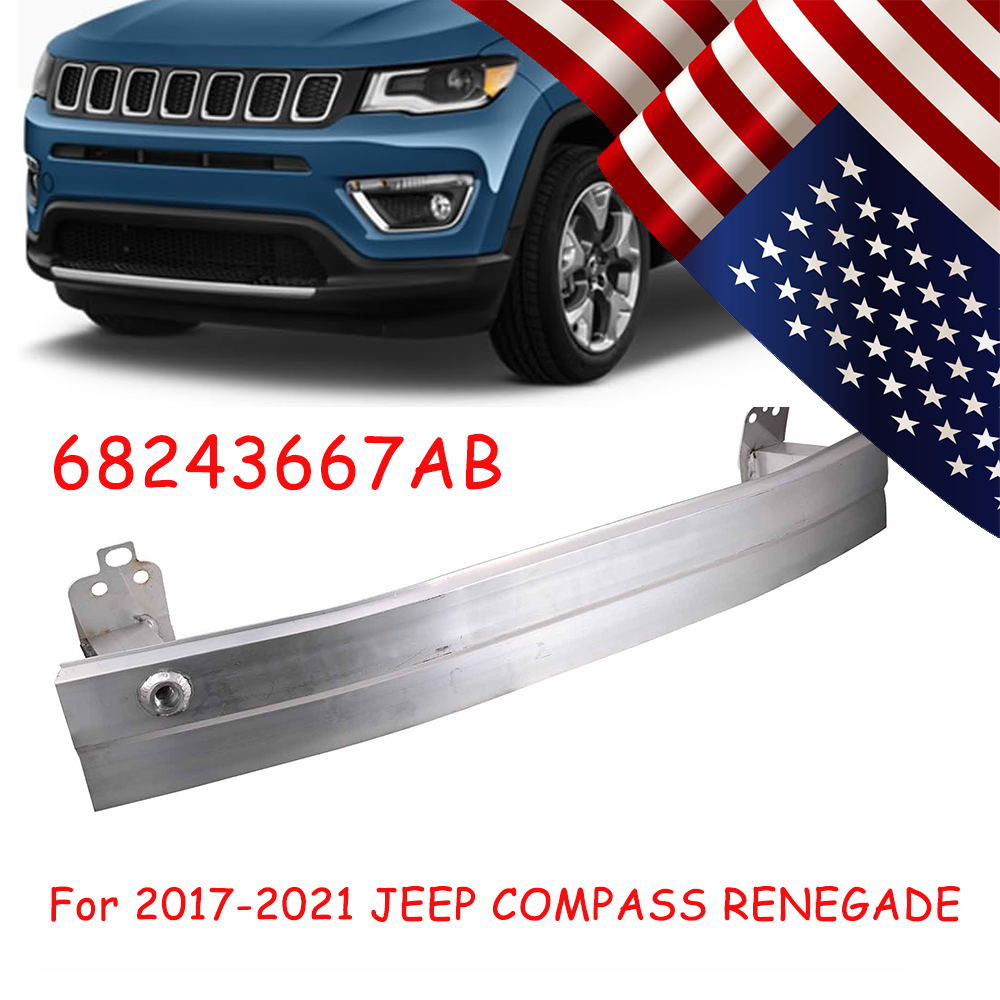 2017-2021 Jeep Compass Front Bumper Reinforcement Bar 68243667AB