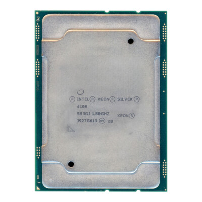 Intel Xeon Silver 4108 SR3GJ 1.8GHz 8-Core FCLGA3647 85W 11MB CPU 