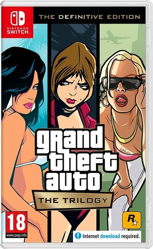 Grand Theft Auto: The Trilogy - The Definitive Edition (Nintendo Switch, 2022)