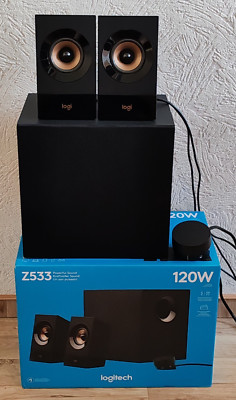 Logitech Z533 Multimedia Speaker System, PC-Lautsprecher, schwarz