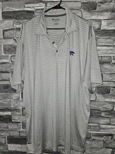 Champion Golf Kansas State Wildcats Polo Shirt XL NCAA Football