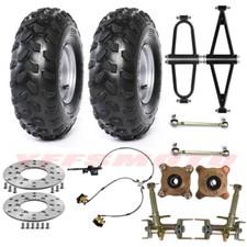 4 Stud Front Suspension Shocks Swing Arm 7'' 8'' Tires for 110cc 125cc ATV Quad